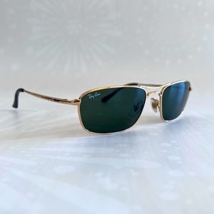 Ray-Ban RB 8018 (Orbs Titanium Square) Sunglasses